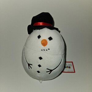 Crispin Snowman Plush Douglas Cuddle Toys 7" White Stuffed Animal #14829 w/ TAG